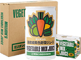 防災の常備品・ミリオンの国産緑黄色野菜ジュース